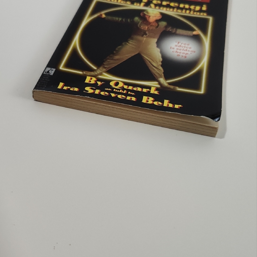 Star Trek Deep Space Nine Book - The Ferengi Rules of Acquisition - Picture 6 of 6